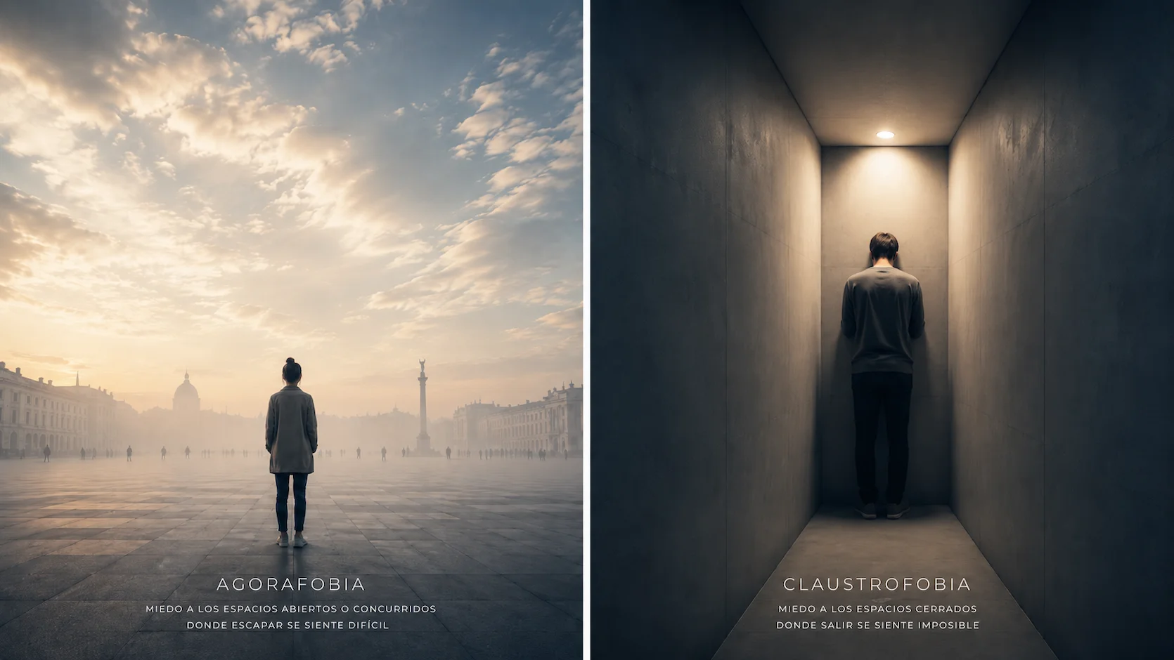 Agorafobia y claustrofobia diferencias síntomas y tratamiento