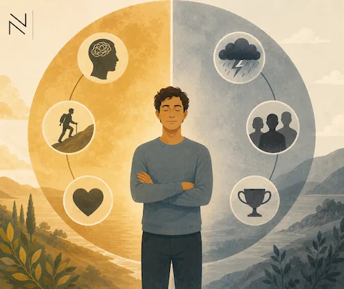 La dicotomía estoica de Epicteto: lo que depende de ti y lo que no — psicología del control