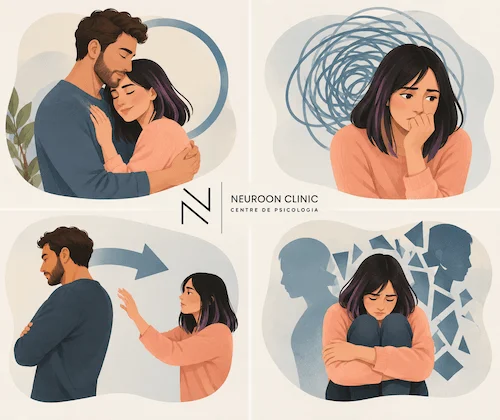 Estilos de apego en adultos y su relación con la ansiedad por separación