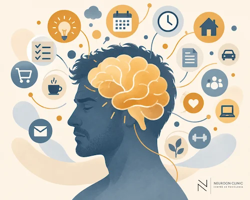 Qué es la carga mental — definición psicológica del malabarismo cognitivo